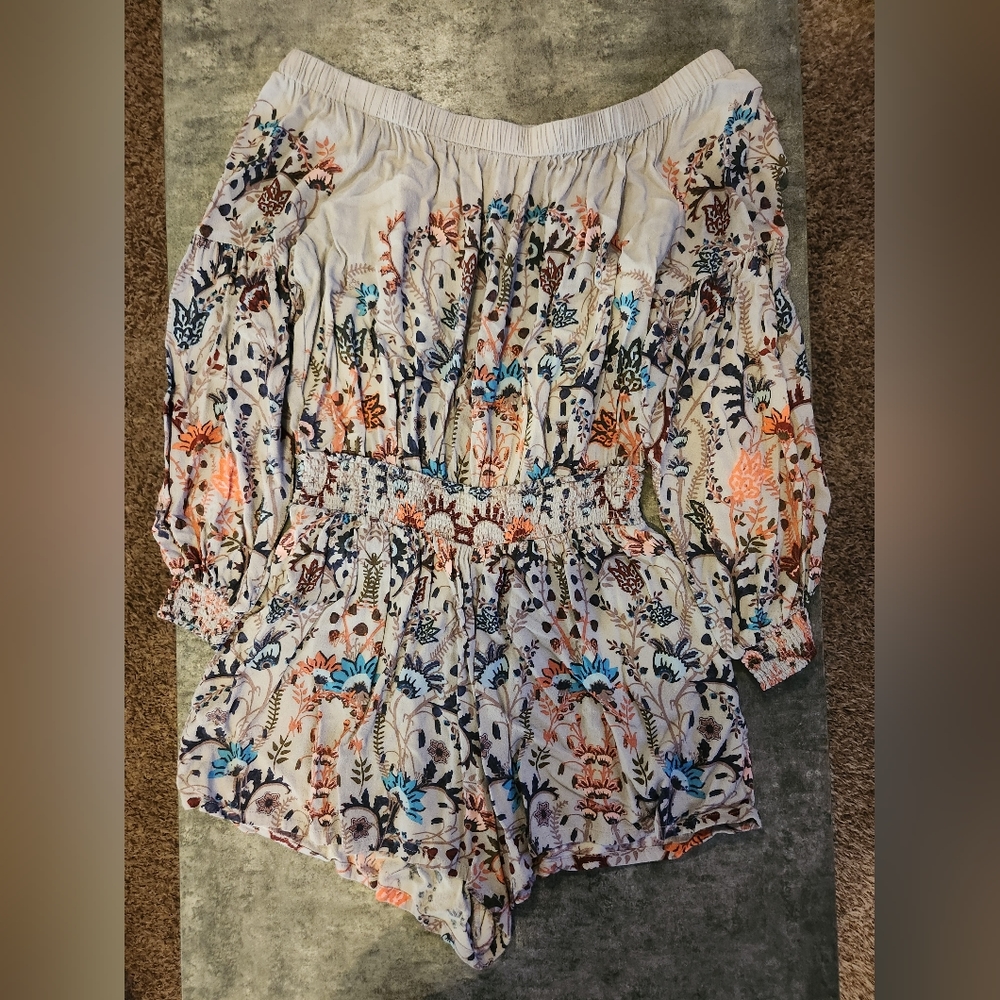 Free People Off the shoulder Romper